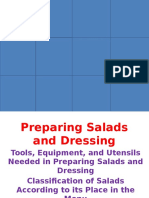 Preparing Salads and Dressing Aug22