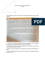 Examen de Geografía Argentina: Recursos y actividades económicas