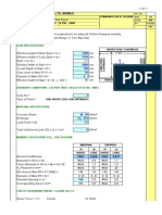 Two-way slab design analysis