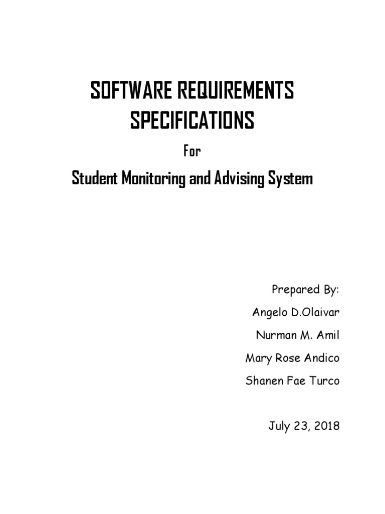 Student Monitoring and Advising System | PDF | Use Case | Microsoft Windows