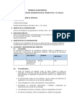 Modelo TDR Instalación de Señales Verticales