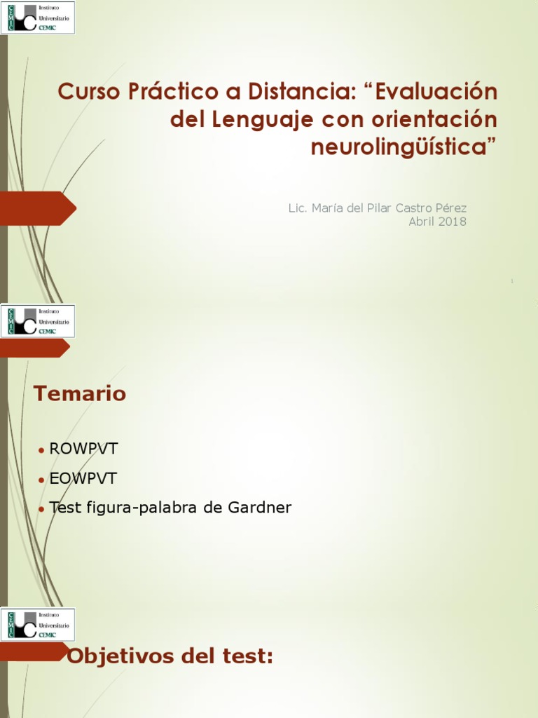 Evolucion Del Lenguaje Con Orientacion Neurolinguistica Rowpvt PDF ...