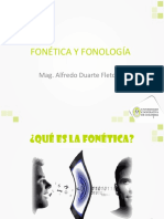 PRESENTACIÓN - 1 - Fonética y Fonología 2010