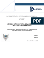 ISO 19011 2018 Síntesis y Mapa Mental