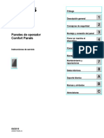 Hmi Comfort Panels Operating Instructions esES es-ES PDF