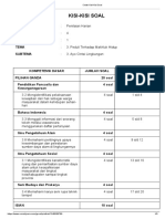 Kisi-Kisi Soal Penilaian Harian Kelas 4 Semester 1 Tema 3 Peduli Terhadap Makhluk Hidup