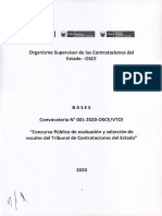 Bases Del Concurso Público - Con Vistos de CM PDF