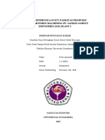 ANALISIS EFISIENSI LAYOUT FASILITAS PRODUKSI PADA DEPARTEMEN MACHINING PT Fix