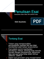 Menulis Esai PPT