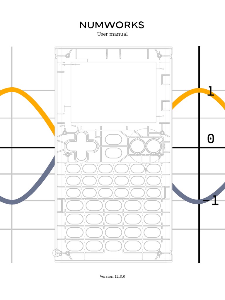 Manual de Numworks PDF Matrix (Mathematics) Function (Mathematics)