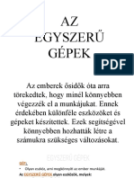 Egyszerű Gépek