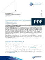 IB - Preguntas frecuentes sobre el brote epidémico de COVID-19