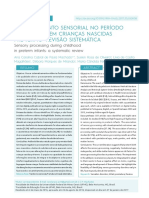 Artigo - Processamento Sensorial