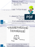 WasTek UG184916 - 01 Transformasi Informasi