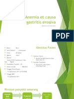 Anemia Et Causa Gastritis Erosiva