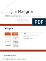 caso clínico miopía magna