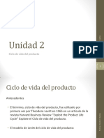 Unidad 2 (C) Ciclo de Vida Del Producto