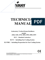 Tuttnauer 25xx, 31xx, 28xx, 50xx ELV Vertical Sterilizer - Service Manual