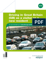 Driving in Britain As Visitor or Resident