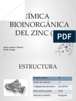 Quimica bioinorganica del Zn