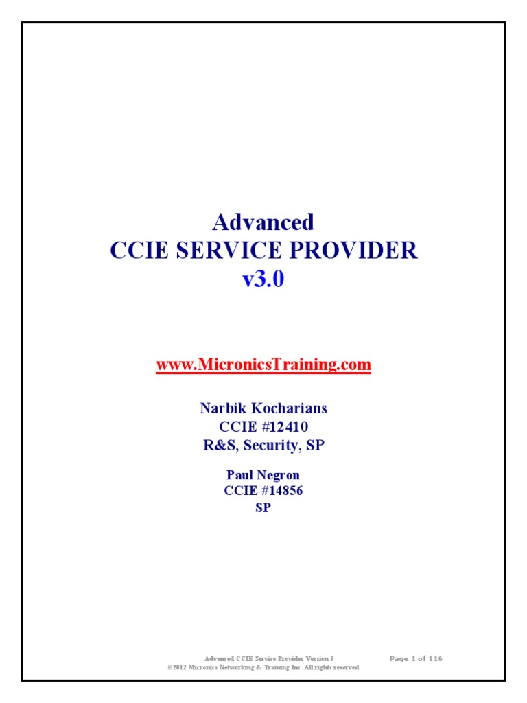 micronics ccie