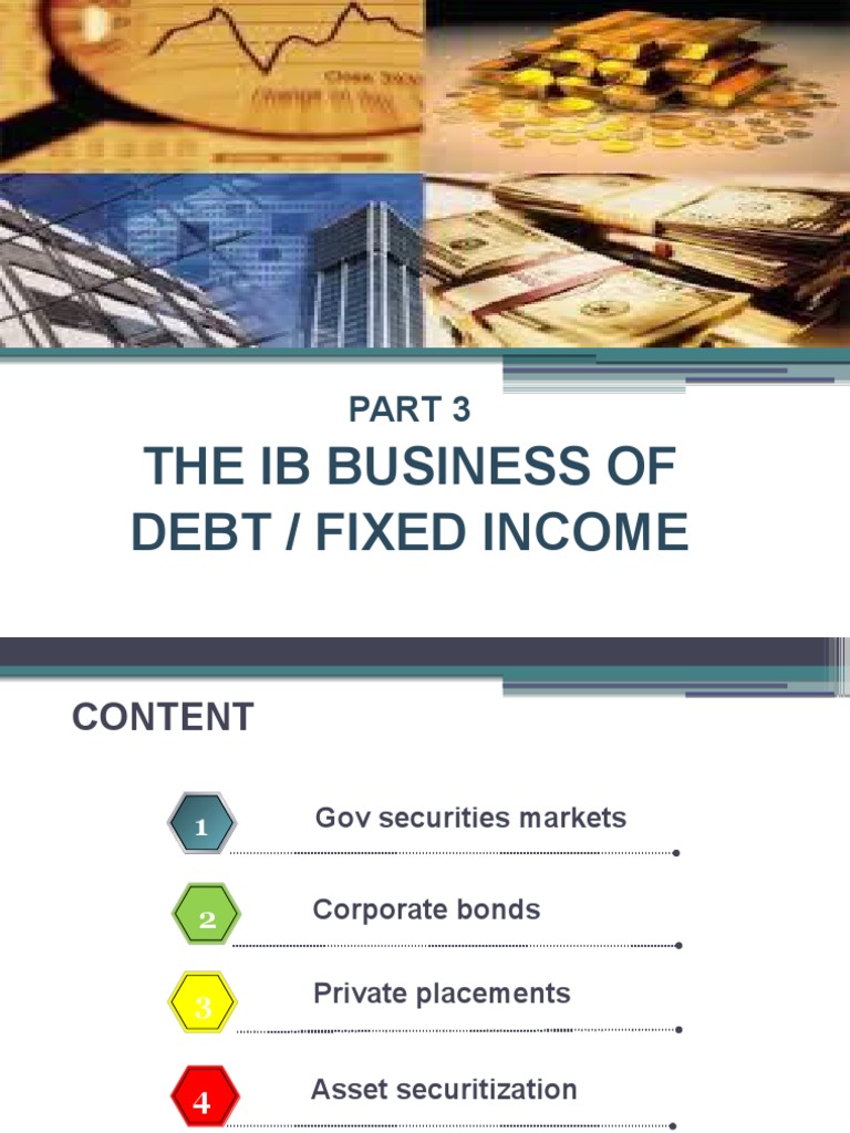 Fixed Income and Debt Markets Guide | PDF | Securitization | Fixed Income