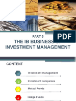 The IB Business of Investment Management