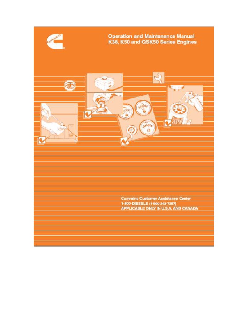 CUMMINS KTA 50 - Manual-de-Operacion-y-Mantenimiento-Cummins-Kta-50 PDF ...
