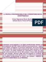 IL PROFILO PROFESSIONALE DELL'OPERATORE SOCIO-ASSISTENZIALE (2)