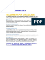 Masajes Profesionales Terapeuticos Pia Profesional Manual Tecnicas