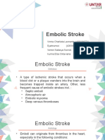 Embolic stroke