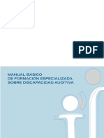 Manua Bsico Formacin Especializada Sobre Discapacidad Auditiva Fiapas 2013 PDF