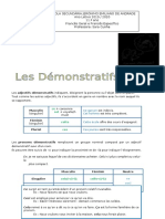 Les Démonstratifs