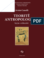 Teorite Antropologjike - Hyrje e Shkurte
