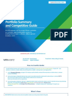 VMware Solution Portfolio and Competitive Guide For Partners
