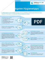 Die 10 Wichtigsten Hygienetipps - BzgA