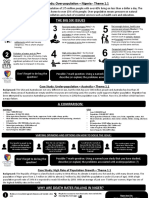 Knowledge Organisers CIE Geography BW