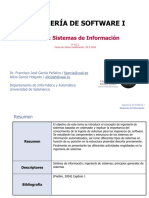 IS - I Tema 2 - Sistemas de Informacion PDF