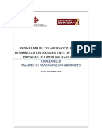 Cuadernillo Talleres Razonamiento Abstracto PDF