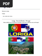 História de Loriga - Extratos Da Obra Do Historiador António Conde, “História Concisa Da Vila de Loriga” – Extracts From the Work of the Historian António Conde, “Concise History of the Town of Loriga” – Loriga - Portugal 