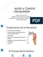 Planeación y Control Presupuestal Unicafam