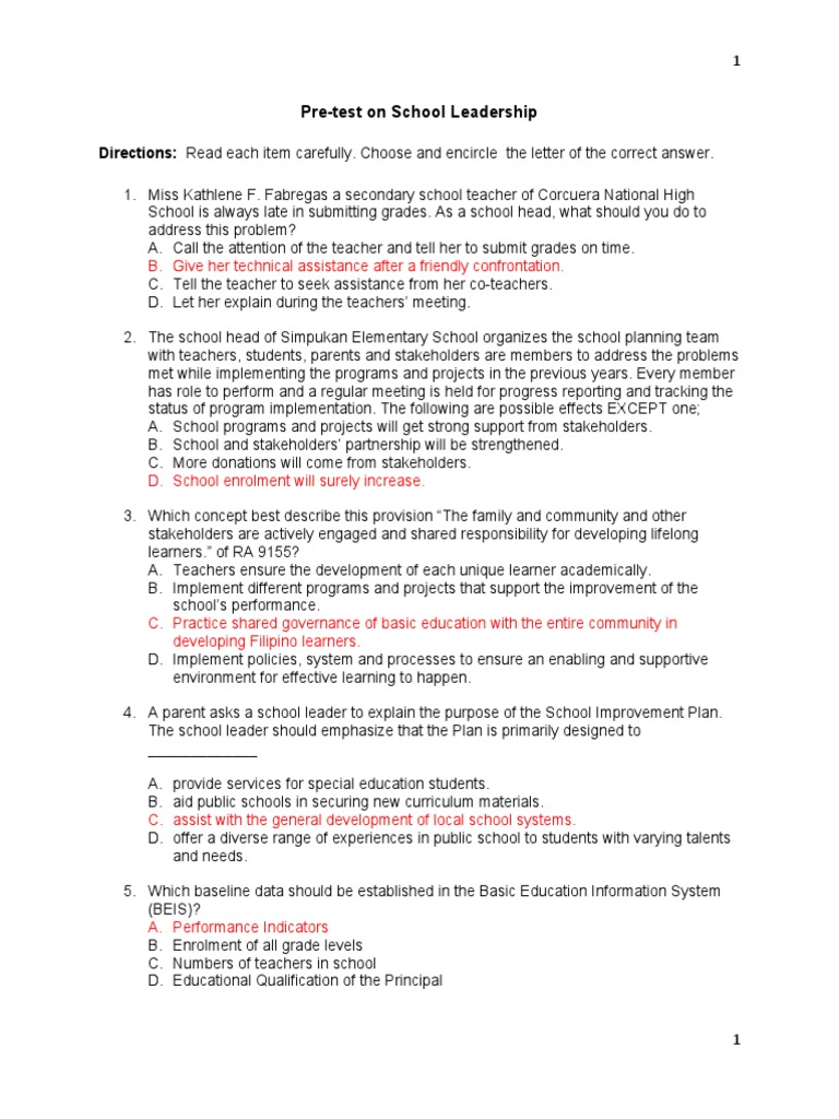 TYPES OF SCHOOL LEADERSHIP STYLES PDF visual data 2
