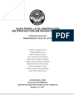 Guía Proyectos UNILIBRE PDF