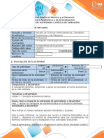 Guía de Actividades y Rubrica de Evaluación - Fase 2 - Aplicar Los Conceptos de Economía Básica en La Situación Planteada