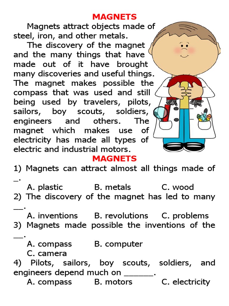 Importance of Magnets in Inventions | PDF