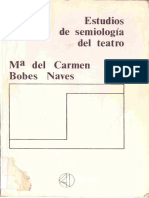 Bobes Naves, María Del Carmen - Estudios de Semiología Del Teatro