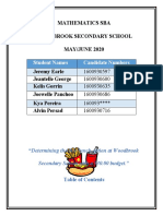 Official Mathematics SBA