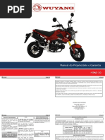 Manual do proprietário SHINERAY MIND 50