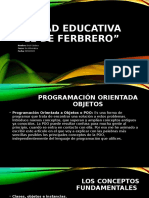 Programación Orientada A Objetos