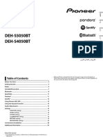 DEHS5050BT Instruction Manual QRD3495A PDF